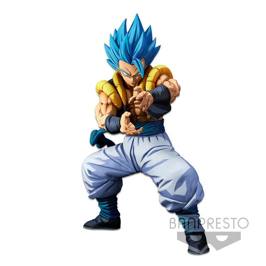 Dragon Ball Super World Figure Colosseum 3 Super Saiyan God Gogeta Two Dimensions Ver. Super Master Stars Piece Statue 9 1/2-Inch