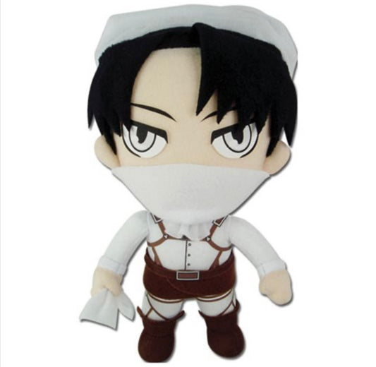 Attack On Titan Cleaning Levi 8-Inch Plush