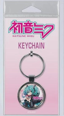 Hatsune Miku Heart Keychain