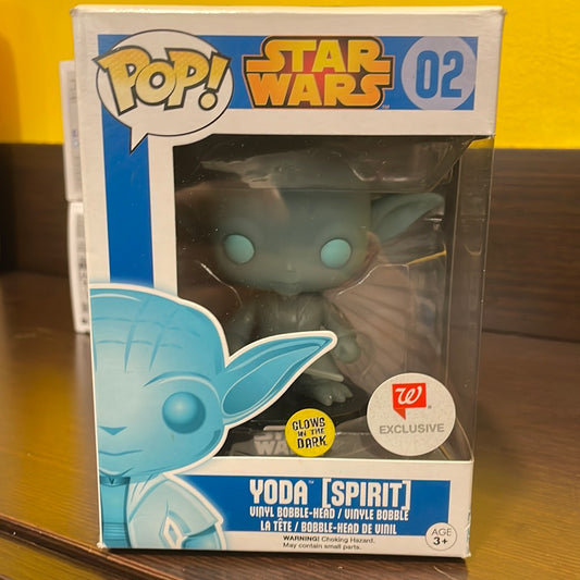 Funko Pop! Yoda (Spirit) Glows in the dark Walgreens Exclusive #02