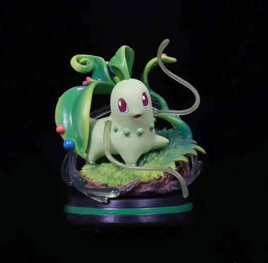 Pokémon Chikorita Statue