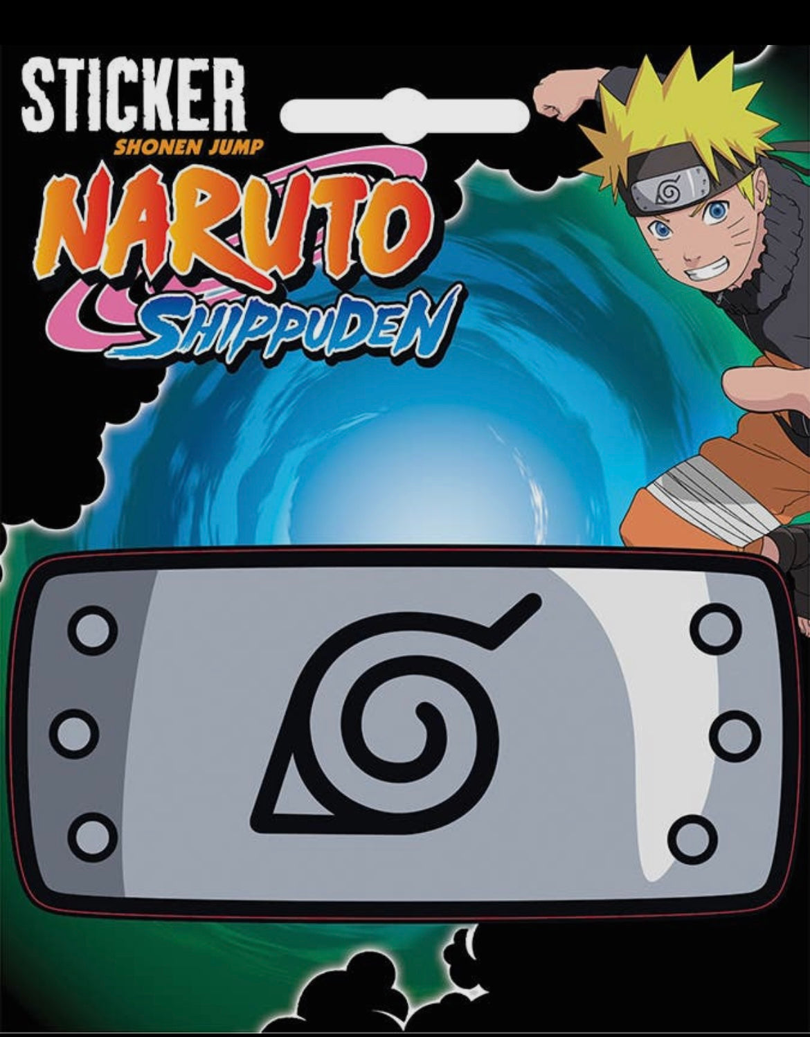 Naruto Shippuden Leaf Village Headband Sticker