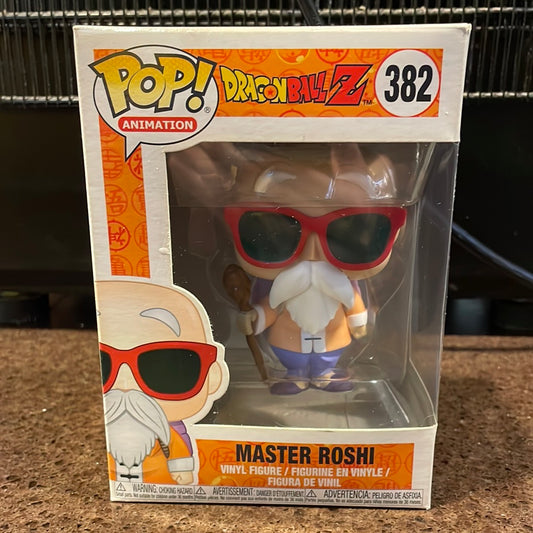 Funko Pop! Master Roshi (w/ Staff)  #382