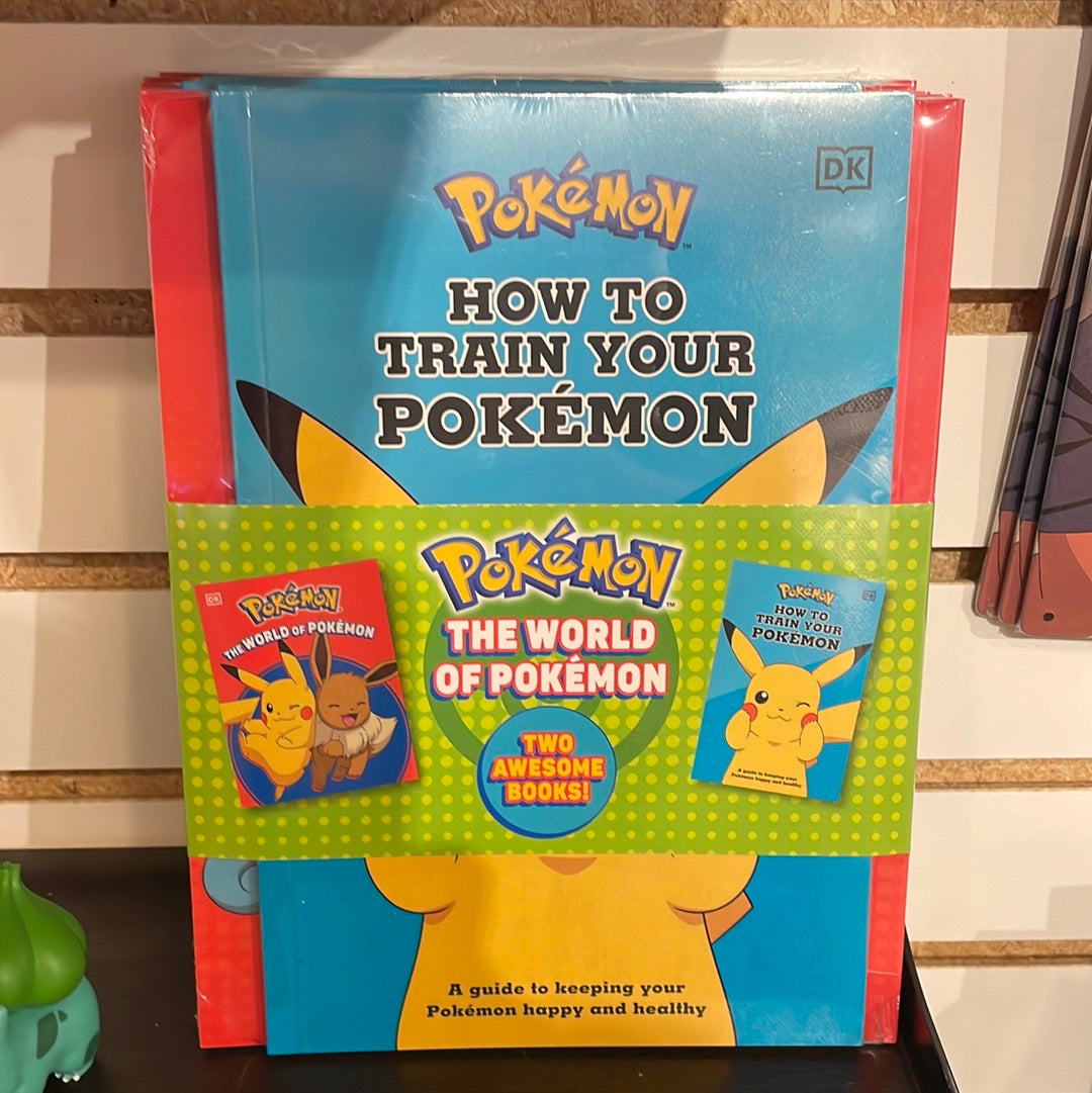 Pokémon Book 2 pack How to train your Pokémon/ The world of Pokémon