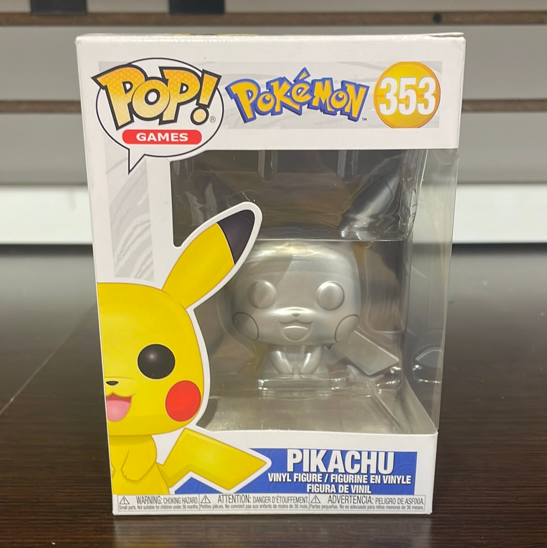 Funko Pop! Pokémon: Pikachu (Silver) #353