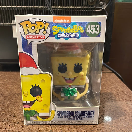 Funko Pop! SpongeBob SquarePants (Santa hat w/ candy can) #453