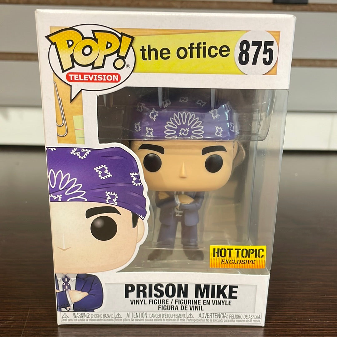 Funko Pop! The Office: Prison Mike #875 Hot Topic Exclusive