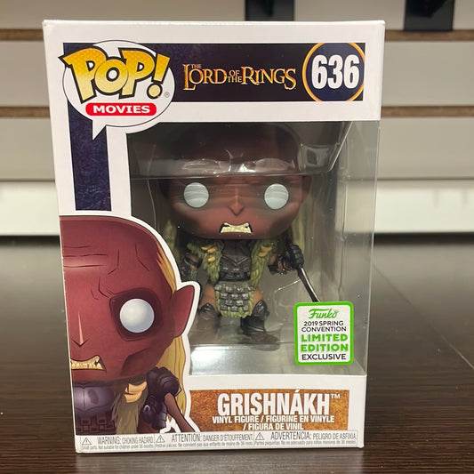 Funko Pop! Lord of The Rings: Grishnákh #636 2019 Spring Convention