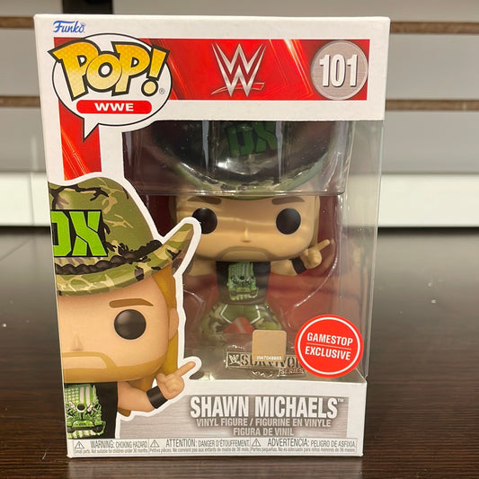 Funko Pop! WWE: Shawn Michaels (Survivor Series Pin) #101 GameStop Exclusive