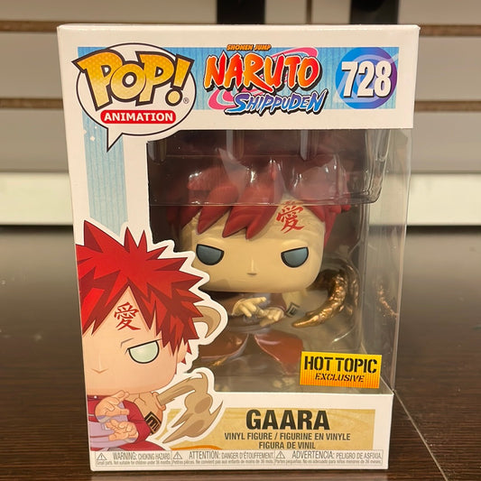 Funko Pop! Naruto: Gaara (Metallic) #728 Special Edition