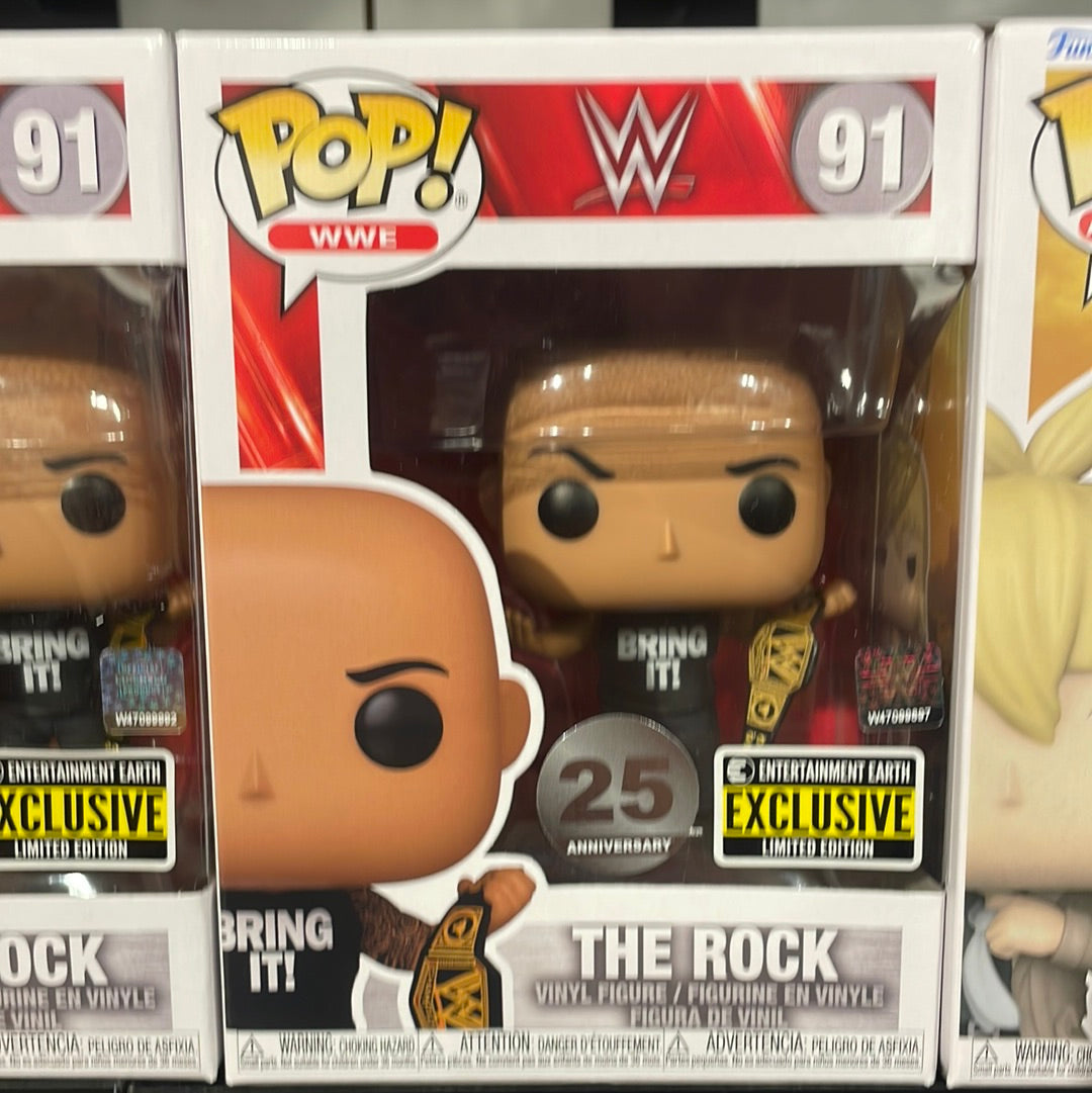 Funko Pop! The Rock EE Exclusive #91