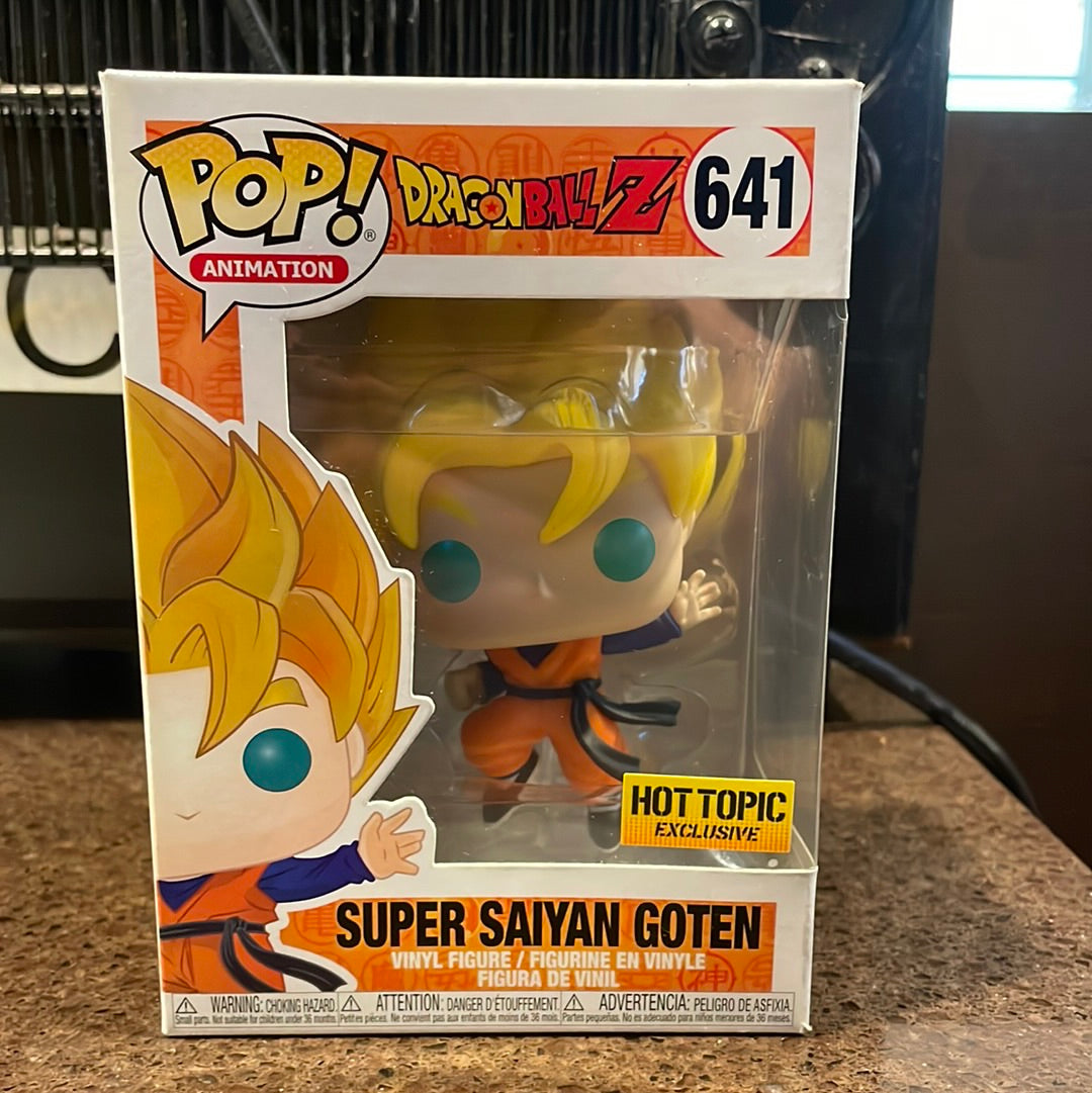 Funko Pop! Super Saiyan Goten Hot Topic Exclusive #641