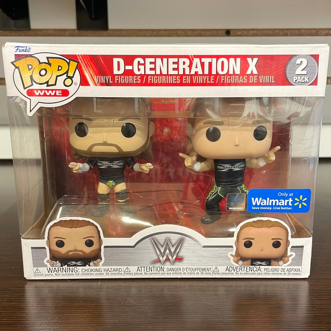 Funko Pop! WWE: D-Generation X 2 Pack Walmart Exclusive