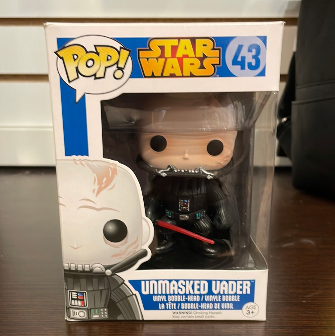 Funko Pop! Star Wars: Unmasked Vader #43 (Vaulted)