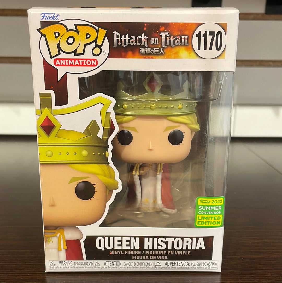 Funko Pop! Attack On Titan: Queen Historia #1170 2022 Summer Convention