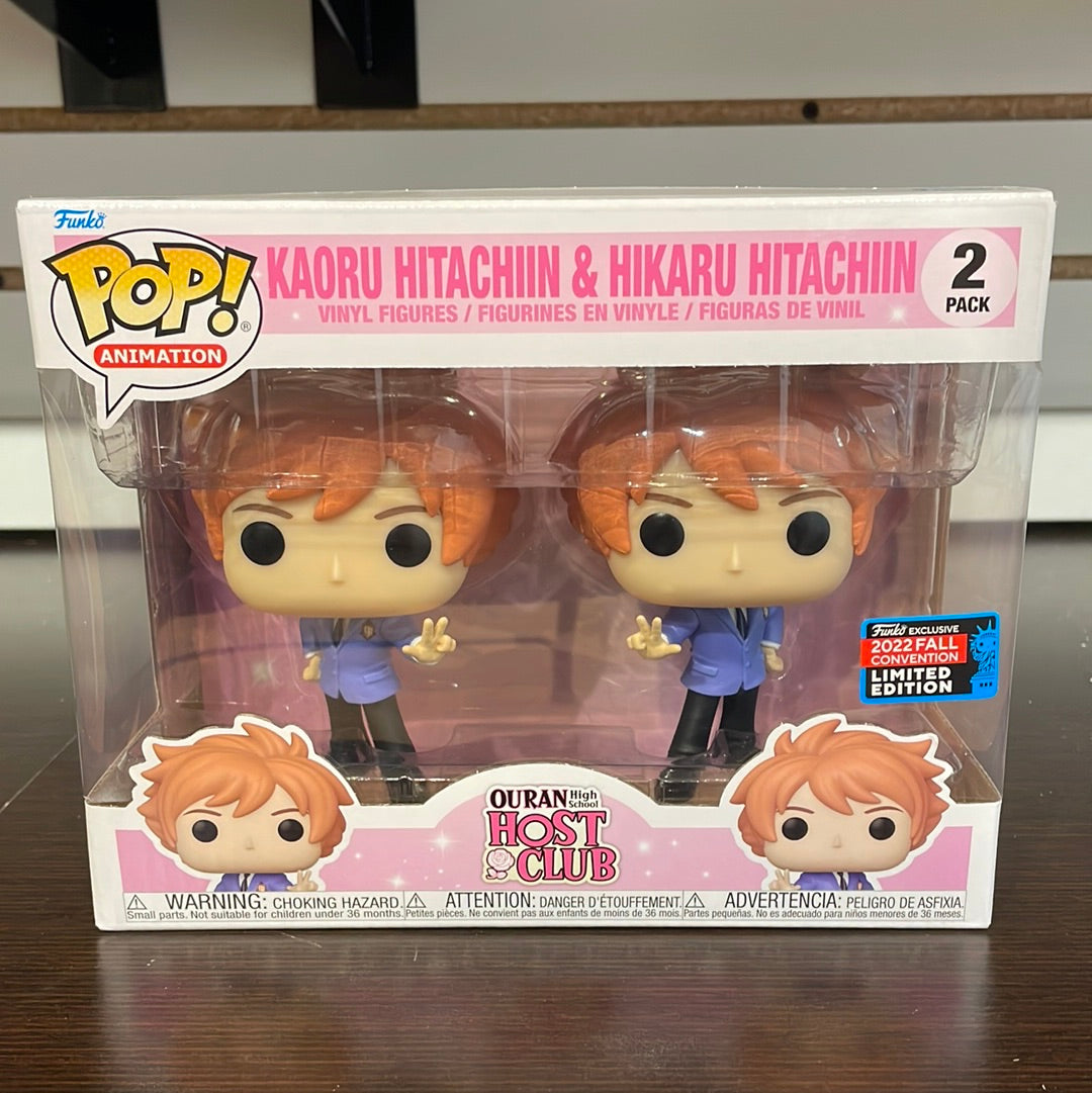 Funko Pop! Ouran Host Club: Kaoru & Hikaru 2 Pack 2022 Fall Convention