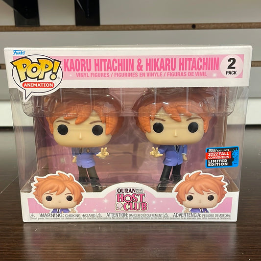 Funko Pop! Ouran Host Club: Kaoru & Hikaru 2 Pack 2022 Fall Convention