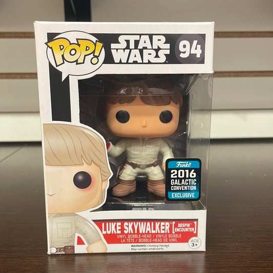 Funko Pop! Star Wars: Luke Skywalker (Bespin Encounter) #94 2016 Galactic Convention