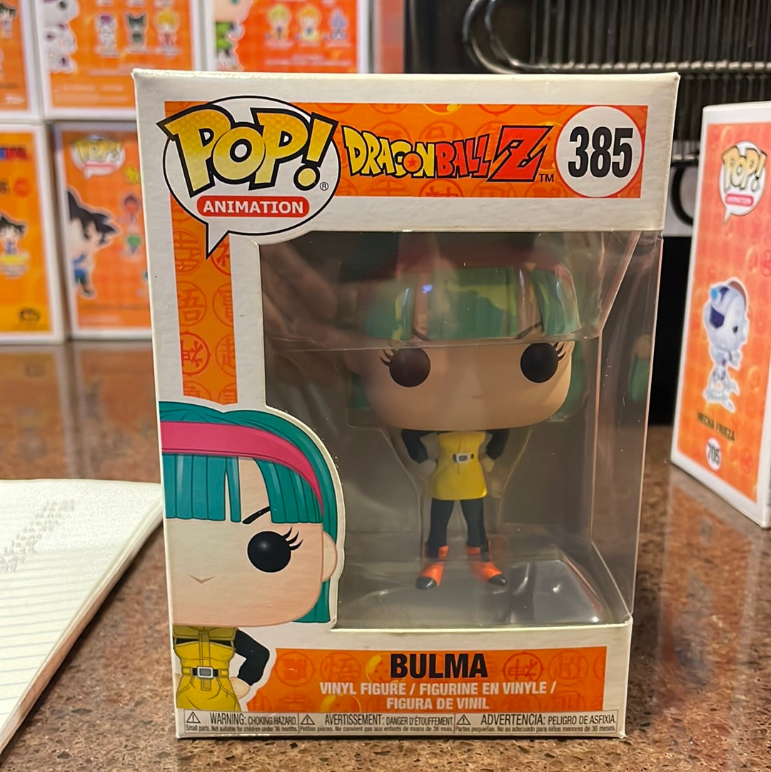 Funko Pop! Bulma (Yellow Dress) #385