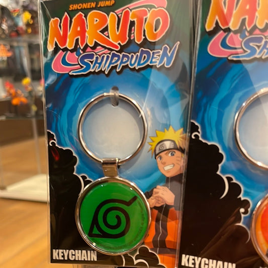 Naruto Leaf Village Symbol Keychain