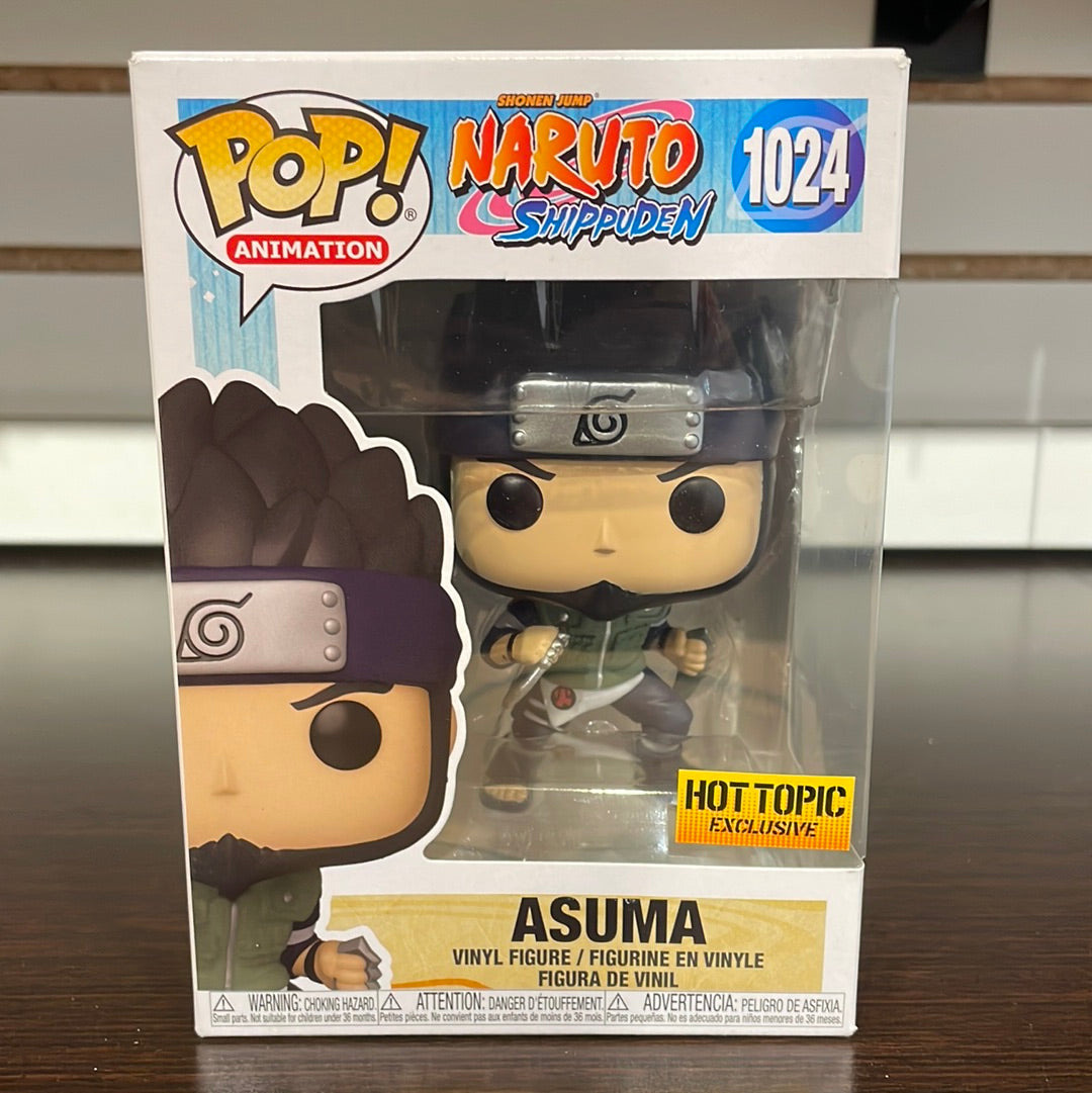 Funko Pop! Naruto: Asuma #1024 Hot Topic Exclusive