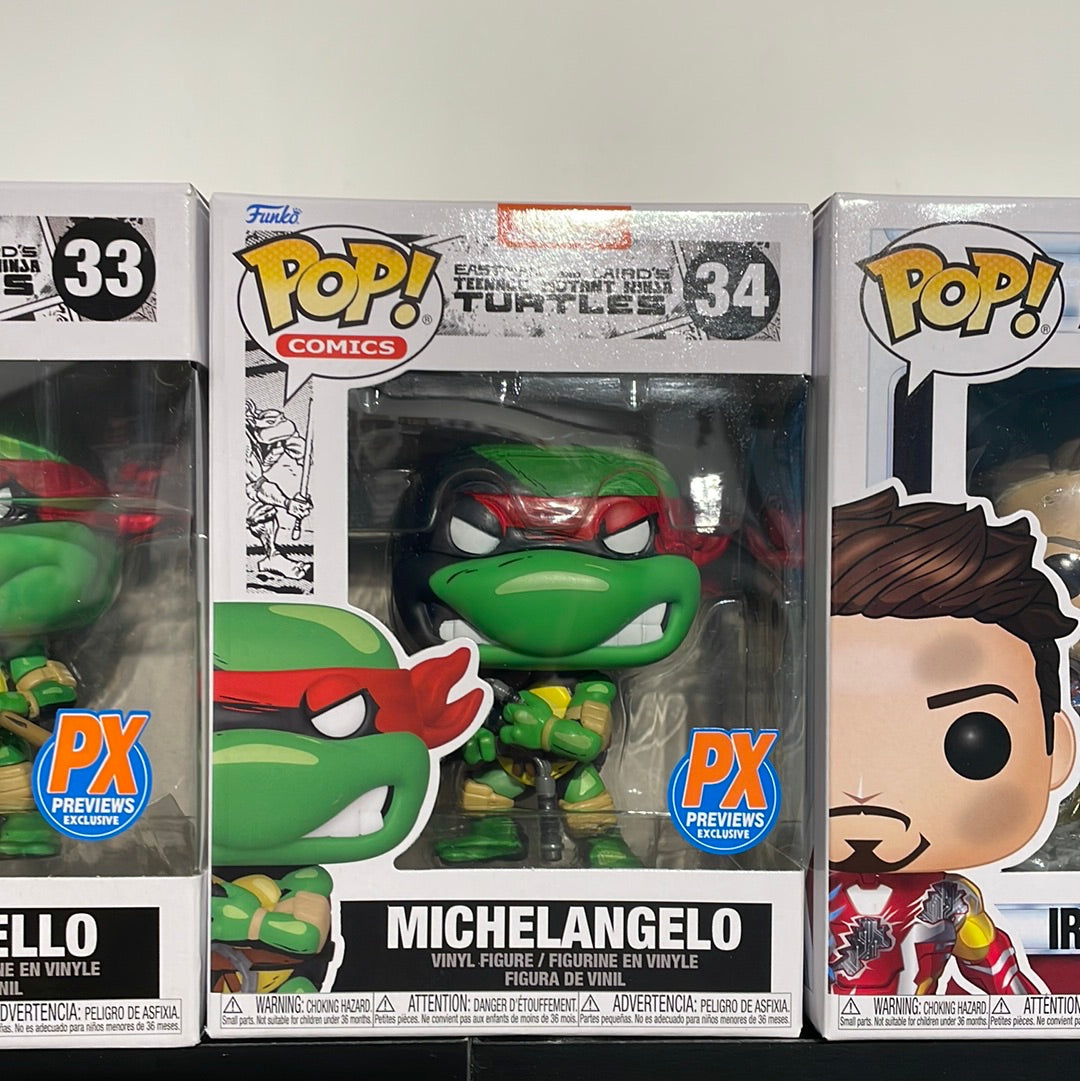 Funko Pop! Michelangelo Px Preview #34