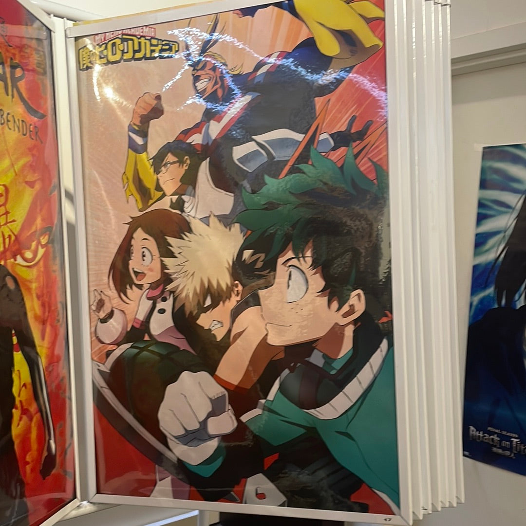 My Hero Academia Heroes Poster