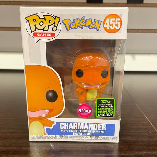 Funko Pop! Pokémon: Charmander (Flocked) #455 2020 Spring Convention