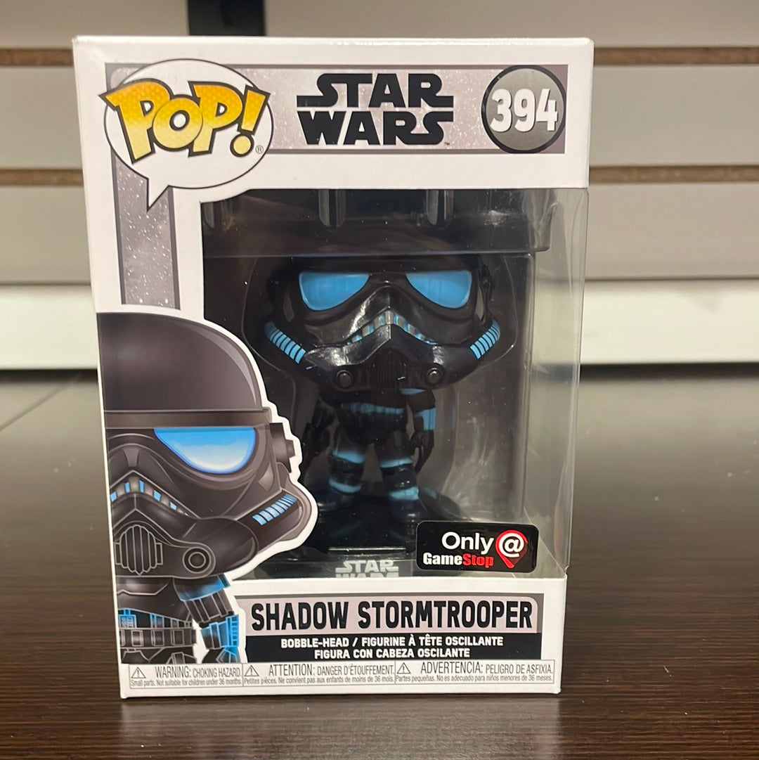 Funko Pop! Star Wars: Shadow Stormtrooper #394 GameStop Exclusive