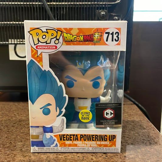 Funko Pop! Vegeta Powering Up Chalice Collectibles Exclusive #713