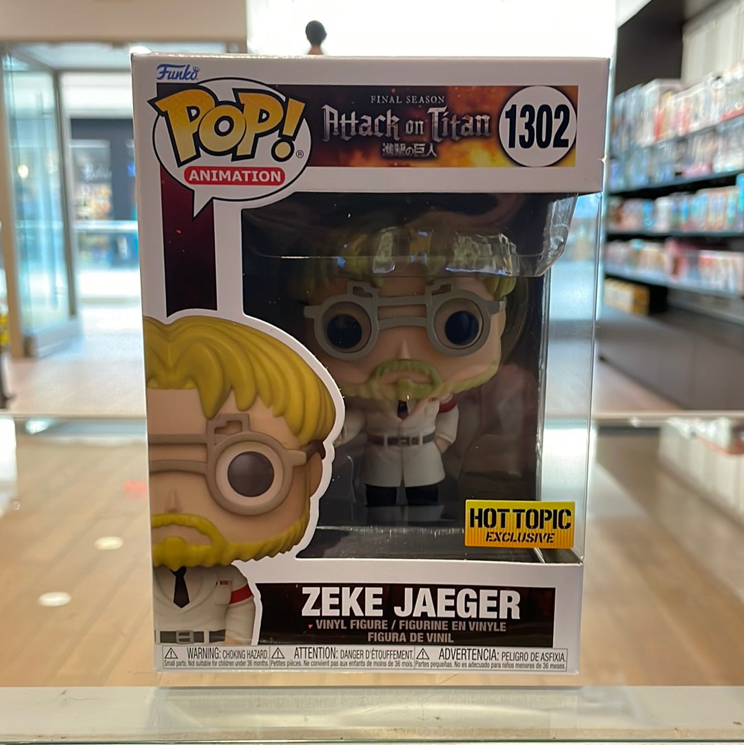 Funko Pop! Zeke Jeager Hot Topic Exclusive #1302