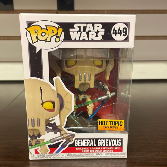 Funko Pop! Star Wars: General Grievous #449 Hot Topic Exclusive