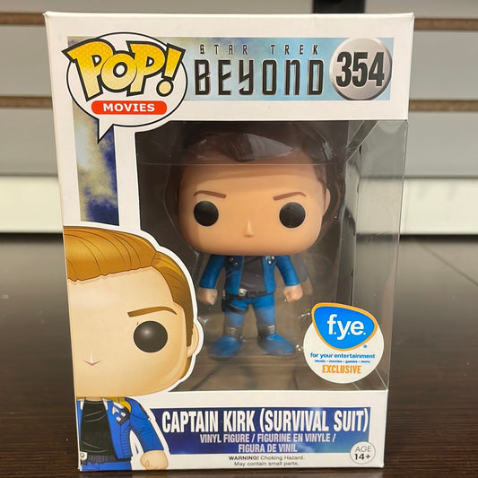 Funko Pop! Star Trek: Captain Kirk (Survival Suit) #354 FYE Exclusive