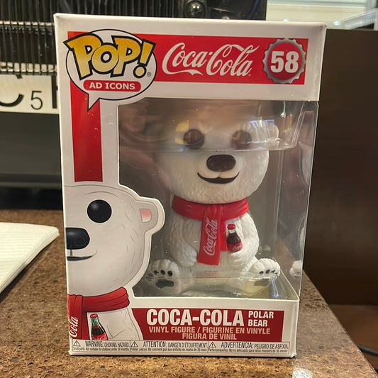 Funko Pop! Coca-Cola Polar Bear #58