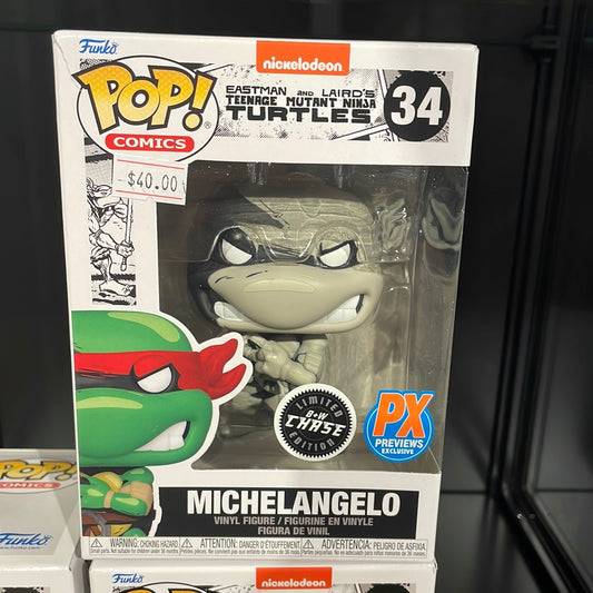 Funko Pop! Michelangelo Chase #34